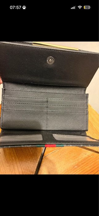 Portafoglio/portacarte Gucci nero