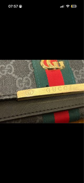 Portafoglio/portacarte Gucci nero
