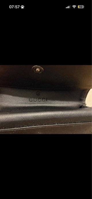 Portafoglio/portacarte Gucci nero
