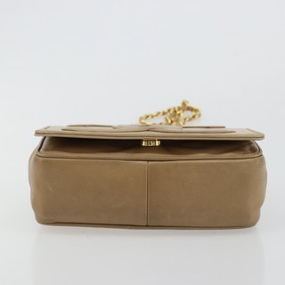 CHANEL Matelasse Chain Shoulder Bag Lamb Skin