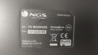 Teclado NGS TV Warrior Inalámbrico con Touchpad