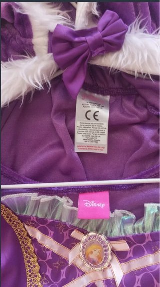 Disfraz Disney Rapunzel 7-8 años