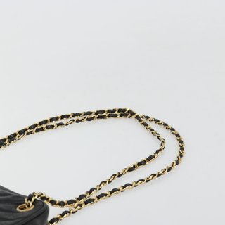 CHANEL V Stitch Chain Shoulder Bag Lamb Skin