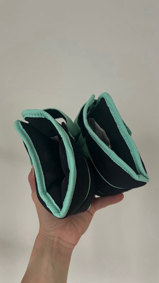 Tobilleras/Muñequeras Aquagym 0.5kg x2 Verde