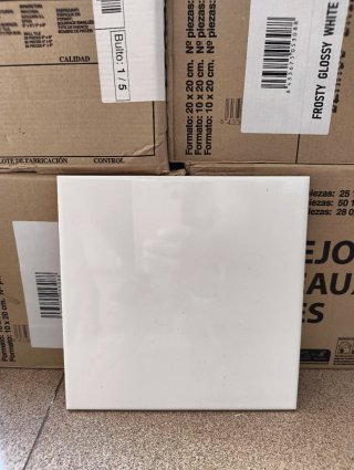 Azulejos Blancos 20x20cm