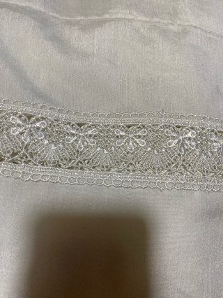 Lote Bando Cortina y Colcha Beige/Dorado