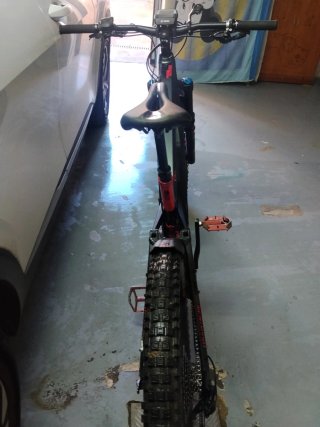 Bicicleta eléctrica Moustache Negra/Roja