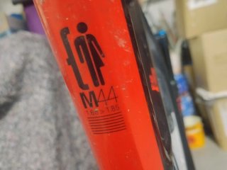 Bicicleta eléctrica Moustache Negra/Roja