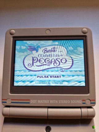 3 cartuchos de GBA Barbie y Polly Pocket