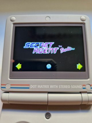 3 cartuchos de GBA Barbie y Polly Pocket
