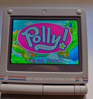 3 cartuchos de GBA Barbie y Polly Pocket