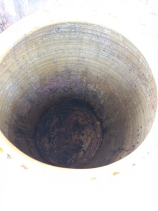 Lote de 2 tinajas antiguas