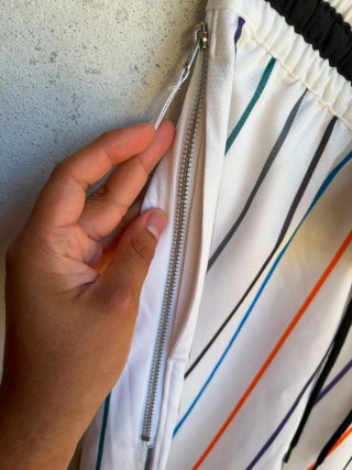 Pantaloncini Nike Dri-Fit a righe multicolore