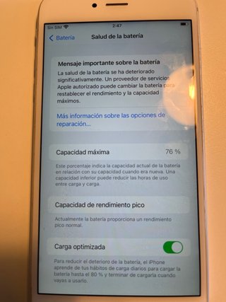 iPhone 6s Plus 32GB Gris Plata