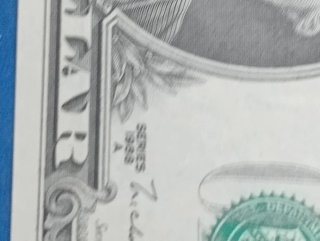 4 Banconote Dollari USA 1 Dollar
