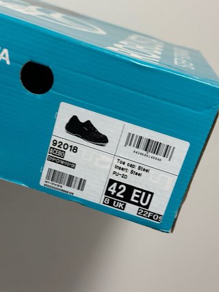 Zapatos de trabajo Robusta con Punta de Acero