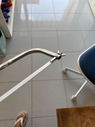 Sierra para metal - Utilizada solo 1 vez!