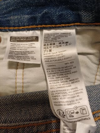 Pantalones cortos Levi's azules talla 31