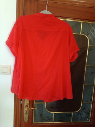 Blusa roja BIAGGINI