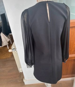 Vestido Zara Negro Talla S