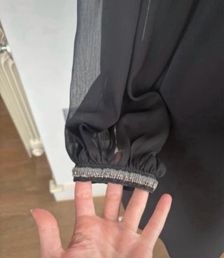 Vestido Zara Negro Talla S