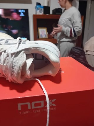 Zapatillas Padel Nuevas Blancas