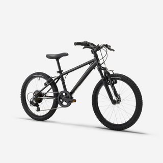 Bicicleta niños 20 Pulgadas MTB 6-9 Años EXPL 500 negro