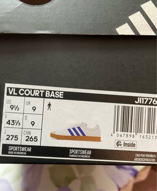 Zapatillas Adidas Blancas y Azules