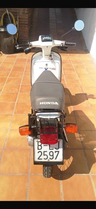 Honda Scoopy Blanca