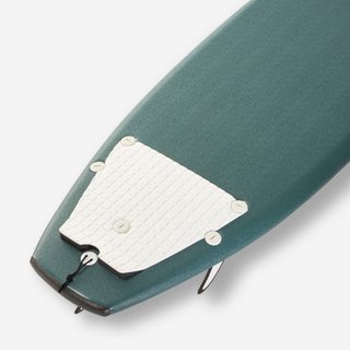 Tabla Shortboard Surf 500 Soft Rad Verde Pino 6'2 Espuma