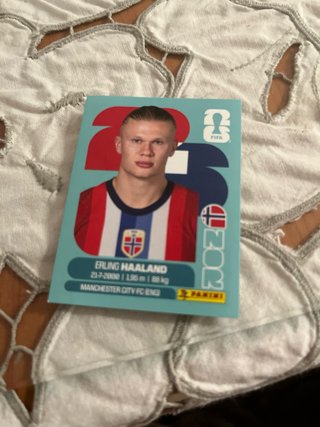 Carta Erling Haaland FIFA 23 Panini