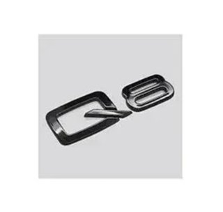 Emblema LOGO AUDI Q8 negro