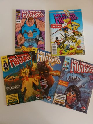 Lote variado Nuevos Mutantes de Forum