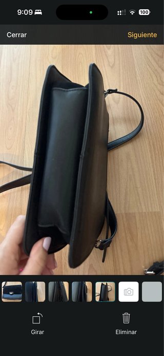 Bolso bandolera negro