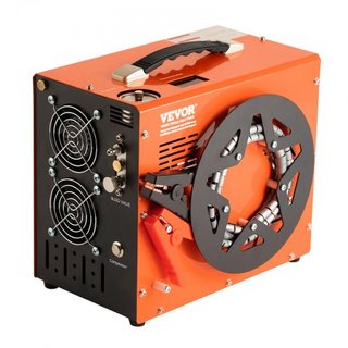 Compresor de Aire PCP, 4500PSI/30Mpa Compresor Portátil para Airgun PCP con Convertidor de Potencia Integrado, Parada Automática | DC12V/AC230V | Compresor de Rifle de Aire, Paintball y Tanque de ...