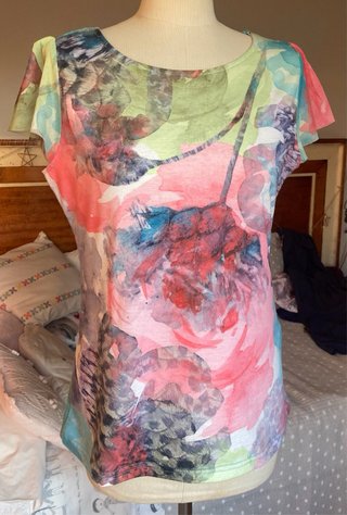 Camiseta Smash estampada