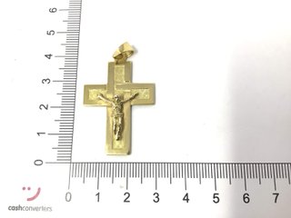 E471130-0 CRUCIFIJO ORO 18K