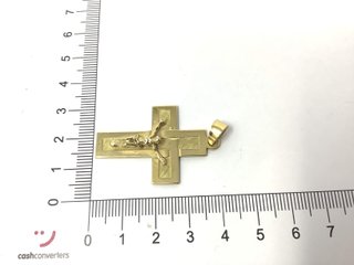 E471130-0 CRUCIFIJO ORO 18K