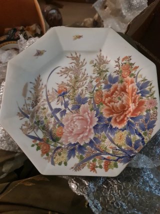 Imari Porcelana Fina Japón Impecable