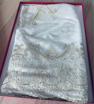Manteletas Fallera Ciana Tul Algodón Fino