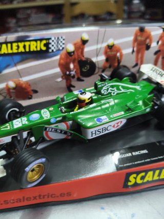 Scalextric Jaguar F1 De La Rosa formula