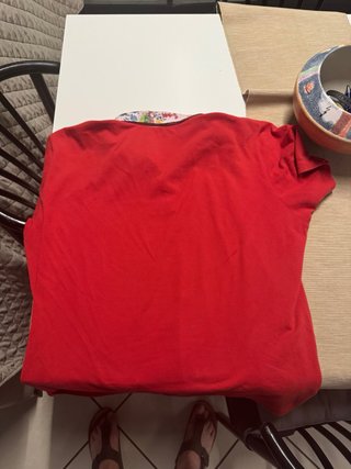 Polo Etro Rosso con Stampa Floreale