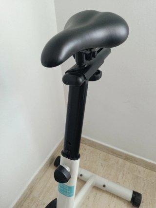 Bicicleta de Spinning Blanca