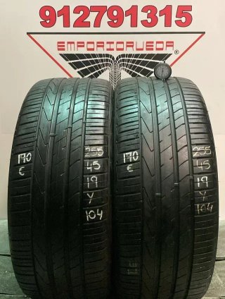 255 45 19 Y HANKOOK RUEDA AL 90% VIDA UTIL