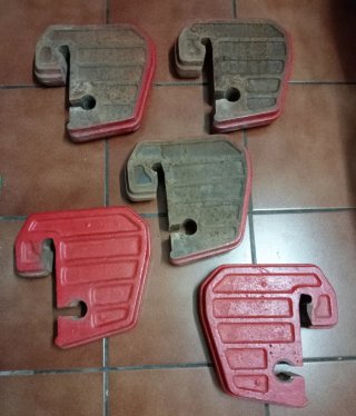 Contrapesos delanteros tractor
