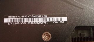 Tarjeta Gráfica MSI AMD Radeon RX 6650 XT 8G