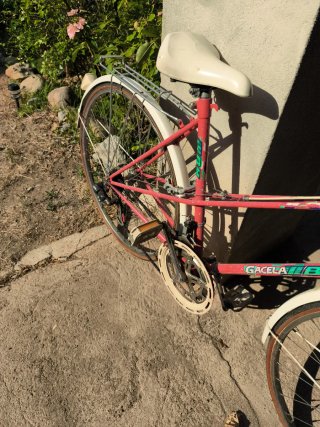 Bicicleta Clásica Roja