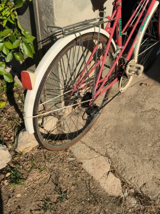 Bicicleta Clásica Roja