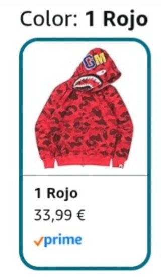 REGALO Sudadera BAPE Camuflaje  SIN ESTRENAR