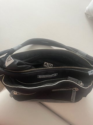 Bolso Adolfo Domínguez Negro y Gris